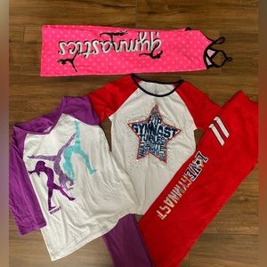 NWOT Girls gymnastics clothes bundle